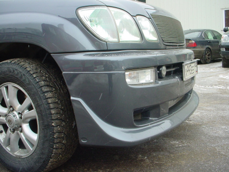 Toyota Land Cruiser 100, Lexus LX 470 (98-07) Юбка JAOS на переднего бампера