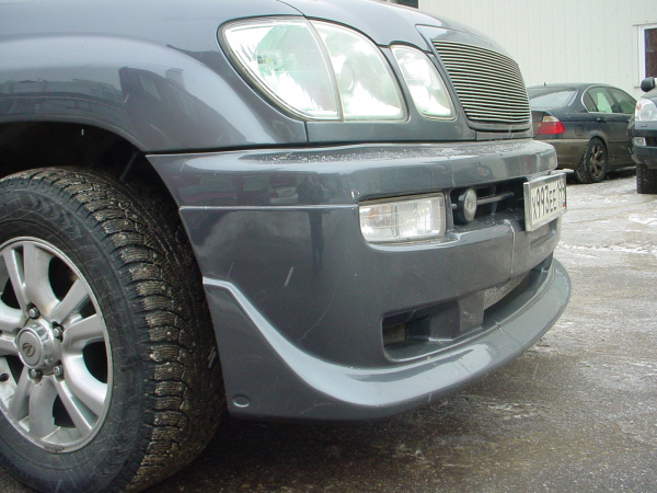 Toyota Land Cruiser 100, Lexus LX 470 (98-07) Юбка JAOS на переднего бампера