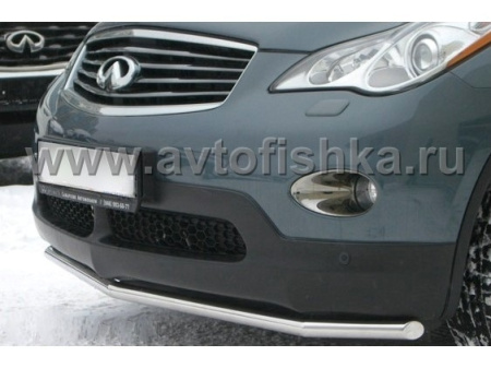 Infiniti EX35, EX37 J50 (07-) передняя защита на бампер, труба 42 мм