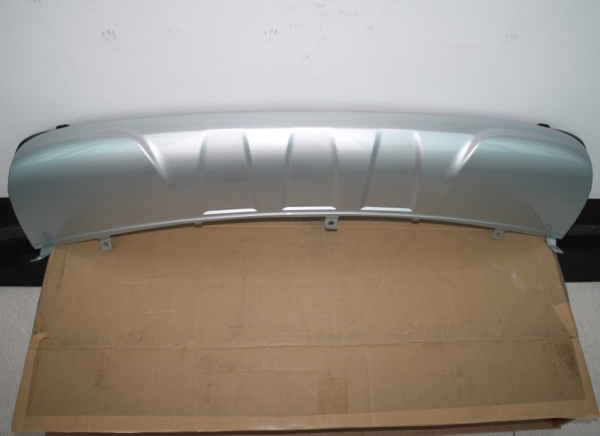 Nissan X-Trail (14–) Комплект накладок переднего и заднего бамперов, ABS пластик.