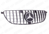Mercedes-Benz GLE-Klasse W166 2015 - 2018 Решетка радиатора Panamerica хром на бампер 6.3 AMG