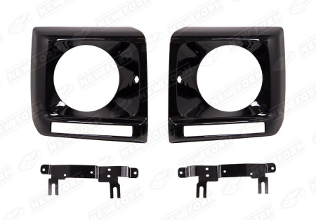 Mercedes-Benz G-Klasse W463 1990 - 2018 Очки на фары черные