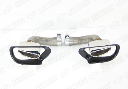 BMW X5 E70 2006 - 2010 Насадки на глушитель с накладками