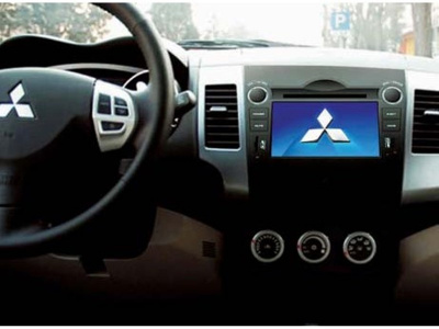 Mitsubishi Outlander XL автомагнитола, штатное головное устройство с GPS навигацией, nTray 7976