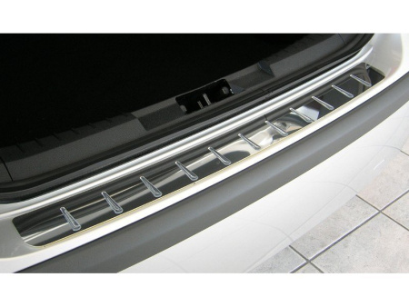 Hyundai i30 (07-) накладка на задний бампер с силиконовыми вставками, к-кт 1шт.