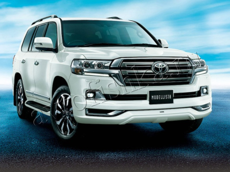 Toyota Land Cruiser J200 (15–) аэродинамический обвес MODELLISTA | Черный