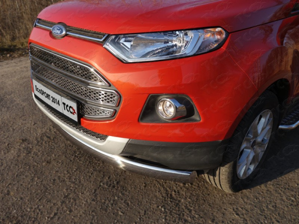 Ford Ecosport (14–) Защита передняя нижняя (овальная) 75х42 мм