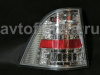 Mercedes ML W163 (98-05) фонари задние светодиодные хромированные, комплект 2 шт.
