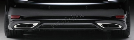 Lexus GS насадки на глушитель (в бампер)