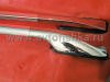 Toyota Land Cruiser 200 (08-/12-/15-) рейлинги продольные на крышу, алюминиевые хромированные, комплект.