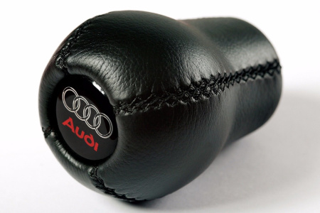 Кожаная ручка коробки переключения передач Audi A6 C5, A4 B5, RS4 B5, A8 D2, 80 90 100 200
