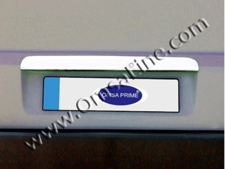 Mercedes Vito W638 (1999-2004) накладка над номером на крышку багажника из нержавеющей стали