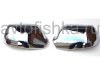 Mazda 3, 6 (2003-2007) хромированные накладки на дверные боковые зеркала, комплект 2 шт.