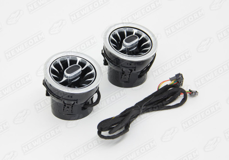 Mercedes-Benz S-Klasse W222 2013 - 2017 Воздуховоды вентиляции и отопления салона задние