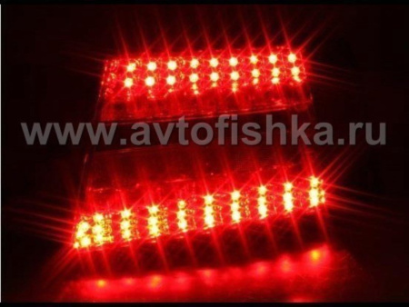 Audi A6 (05-) фонари задние светодиодные тонированные, комплект 2 шт.