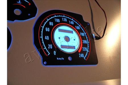 Mitsubishi Eclipse 1G светодиодные шкалы (циферблаты) на панель приборов