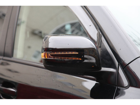 Toyota Land Cruiser 200, Lexus LX 570 (08-) корпуса боковых зеркал со светодиодными поворотниками, комплект 2 шт.
