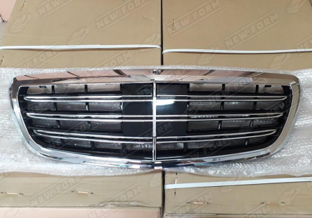 Mercedes-Benz S-Klasse W222 рестайлинг 2017 - 2020 Решетка радиатора AMG