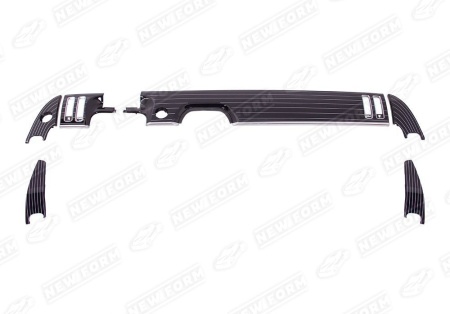 Mercedes-Benz S-Klasse W223 2020 - н.в. Накладки на панель стиль Maybach серебро