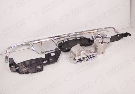 Mercedes-Benz GL-Klasse X166 2012 - 2016 Диффузор с насадками 6.3 AMG