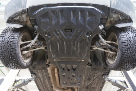 BMW X3 (10–) Защита картера + КПП, из 2х частей, композит 8 мм (V-2,0TD,2,8) кузов F25