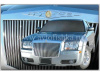 Chrysler 300C (04-09) решетка радиатора хромированная из нержавеющей стали, классическая вертикальная, дизайн "Rolls Royce Phantom".