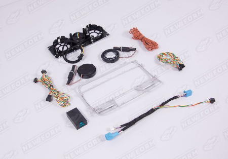 Mercedes-Benz S-Klasse W222 рестайлинг 2017 - 2020 Динамик потолочный Burmester рамка серебро