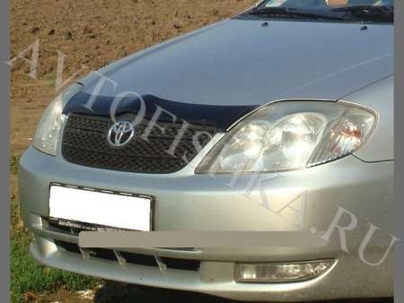 Дефлектор капота тeмный Toyota Corolla седан, универсал 2002-2006