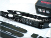 Honda CR-V (2006-2011) черные продольные алюминиевые рейлинги на крышу