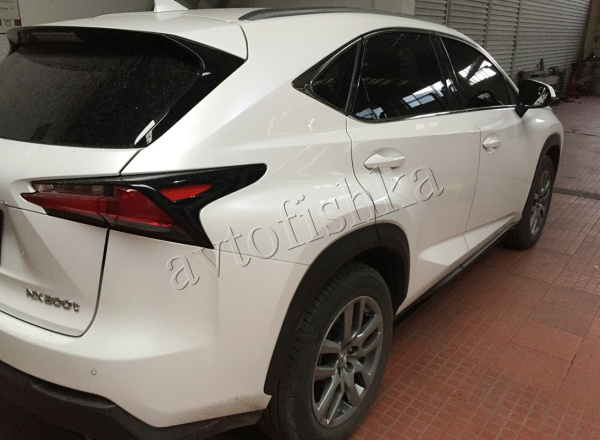 Lexus NX200 300h (15-17) (18-) штатные выезжающие электропороги автоматические