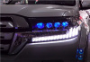 Toyota Land Cruiser FJ200 (15–) передние светодиодные фары | бегущий поворотник | LED