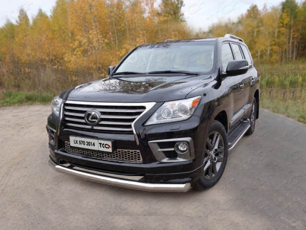 Lexus LX (12–) Защита передняя нижняя 76,1 мм (только