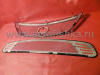 Lexus RX330, RX350, RX400H (03-09) решетки радиатора и бампера из нержавеющей стали, комплект верхняя и нижняя.