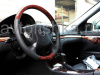Mercedes W211, W463 G class (2002-2006) руль классический черная кожа - дерево орех, Classic