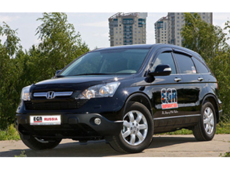 Защита передних фар прозрачная Honda CR-V 2006-2011