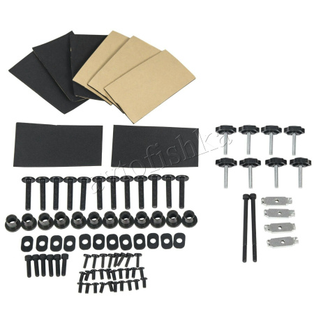 Toyota FJ Cruiser (07-) багажник с рейлингами на крышу черные