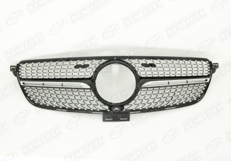 Mercedes-Benz GLE-Klasse W166 2015 - 2018 Решетка радиатора Diamond Sport черная