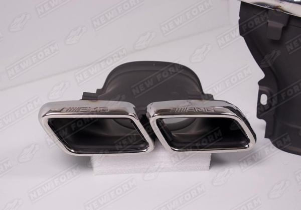 Mercedes-Benz GLC-Klasse C253 2016 - 2019 Насадки на глушитель 6.3 AMG хром