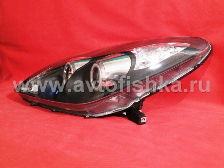 Lexus ES300-350 (01-06) фары передние линзовые черные, со светящимися ободками, комплект 2 шт.