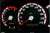 Kia Sorento светодиодные шкалы (циферблаты) на панель приборов - дизайн 1