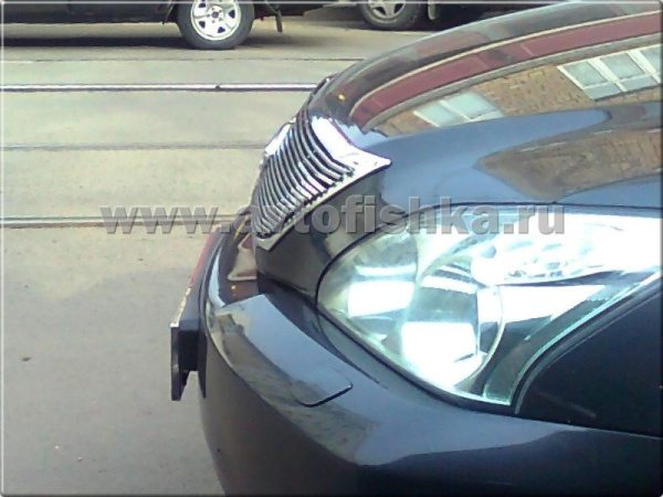 Lexus RX330, RX350, RX400H (03-) накладка на решетку радиатора хромированная из нержавеющей стали.