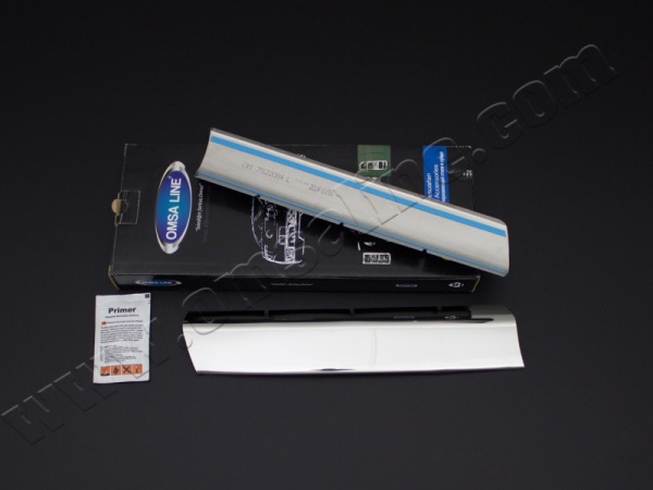 Volkswagen Transporter (03–) Накладки на решетку радиатора, нерж., 2 части