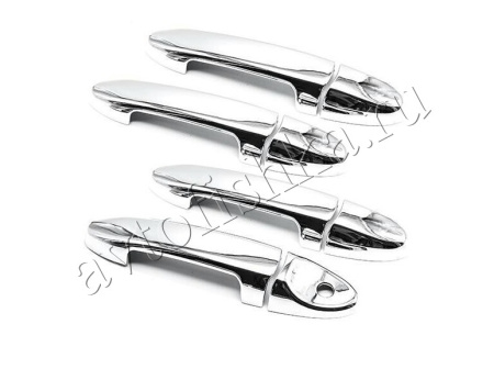 Ford Escape, Maverick (00-12) накладки на ручки дверей хромированные.