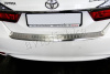 Toyota Camry XV50, XV55 (12-17) накладка заднего бампера из нержавеющей стали