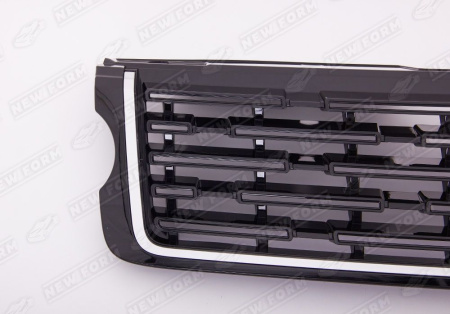 Land Rover Range Rover 4 поколение 2012 - 2017 Решетка радиатора дизайн 2023 года черная с серебром