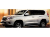 Toyota Land Cruiser Prado 150 (10-) решетка радиатора тонированный хром, оригинал