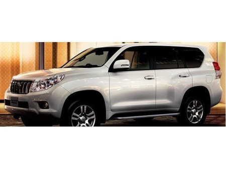 Toyota Land Cruiser Prado 150 (10-) решетка радиатора тонированный хром, оригинал