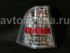Mercedes ML W163 (98-05) фонари задние светодиодные хромированные, комплект 2 шт.