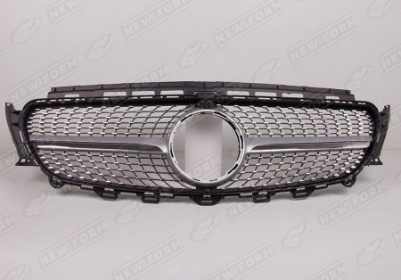 Mercedes-Benz C-Klasse W205 Coupe 2014 - 2018 Решетка радиатора Panamerica черная
