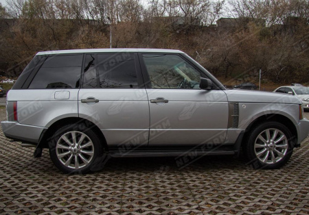 Land Rover Range Rover 3 поколение (рестайлинг) 2005 - 2009 Пороги с передними брызговиками